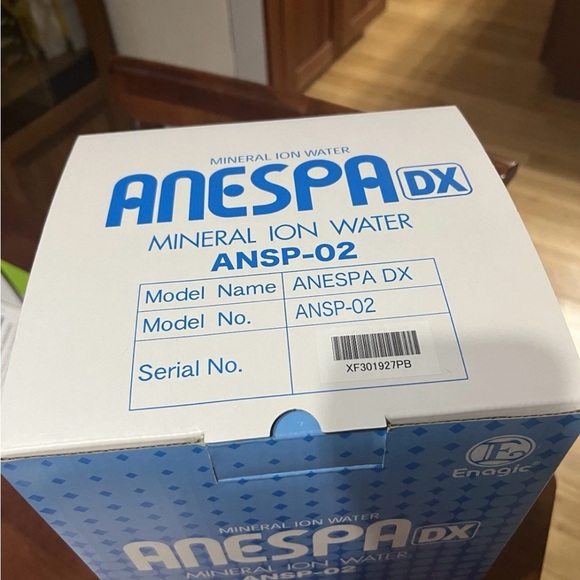 ANESPA DX Mineral Ion Water System - Blue